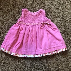 Pink sleeveless dress